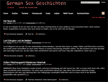Tablet Screenshot of germansexgeschichten.com